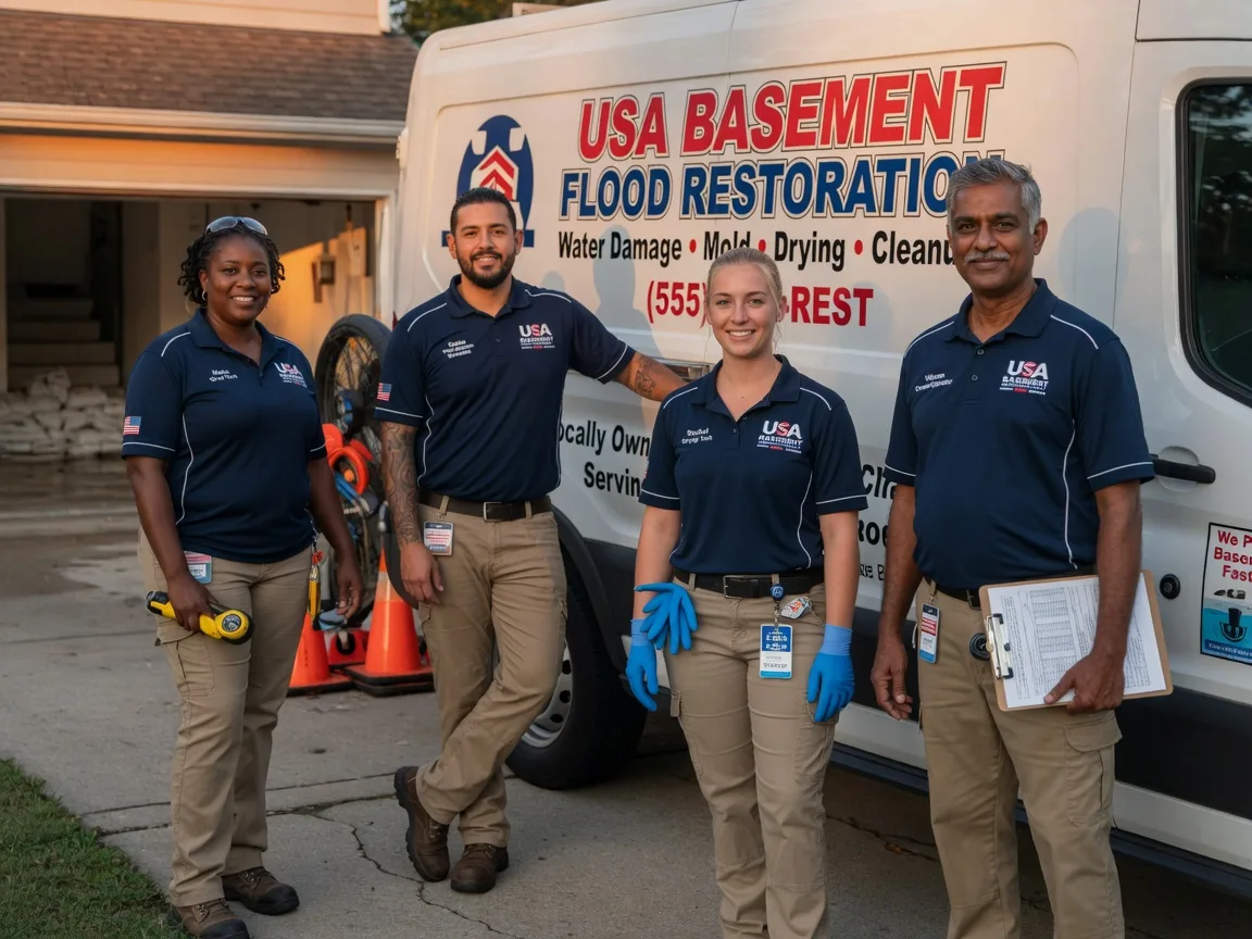 Basement Flood Cleanup company in Thompson, PA